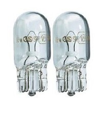Pack of 2 W5W 501 wedge Front Side Light Bulbs 12 volt 5 Watt (PE1284)*
