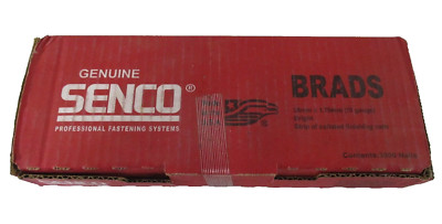 Genuine Senco Brads 38mm x 1.75mm 15 Gauge 3000 Collated Finishing Nails DA17EPB