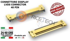 CONNETTORE LVDS da 40 Pin PER SCHEDA MADRE APPLE MACBOOK PRO A1286 anno 2008 