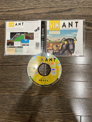 IBM PC CD ROM GAME - Maxis SIM ANT Classic CD only