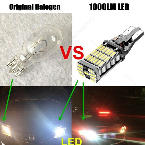2 bombillas de tira de faros LED T15 para Honda Accord 4 puertas sedán 2 puertas cupé 2013+ - Imagen 13 de 16