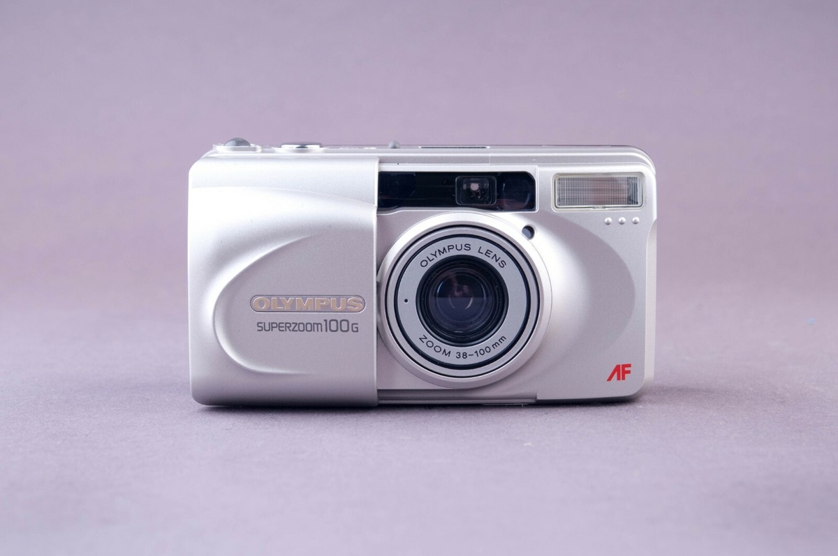 オリンパス　OLYMPUS SUPERZOOM 105G　102 Olympus Superzoom 105G 35mm Point & Shoot Film Camera | eBay