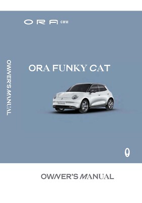 GWM ORA FUNKY CAT OWNERS MANUAL HANDBOOK ALL YEARS - NEW PRINT FREE POSTAGE
