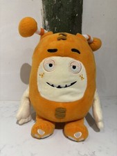 Orange Oddbods Fuse Soft Toy Plush