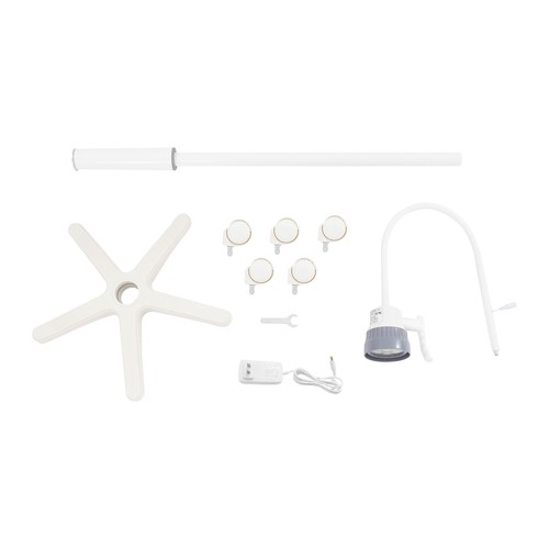 12W Mobile Dental Medical Exam Light Floor Stand White LED Examination Lamp New - Picture 6 of 13