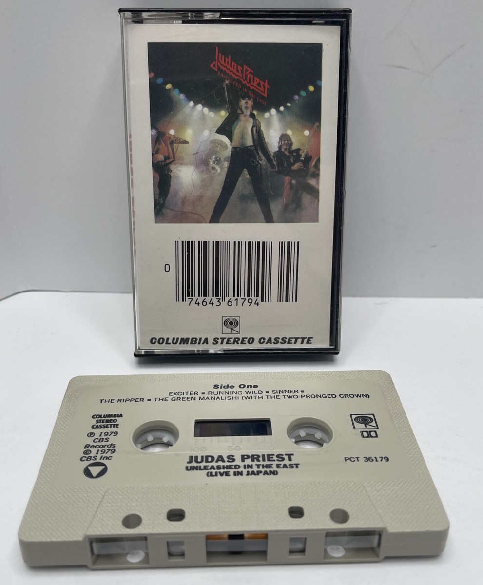 Judas Priest Unleashed In The East (Live In Japan) Cassette 1979