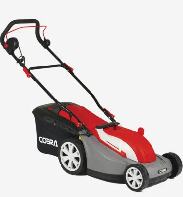 COBRA GTRM34 ELECTRIC LAWNMOWER -MAIN COBRA DEALER - NEXT DAY DELIVERY