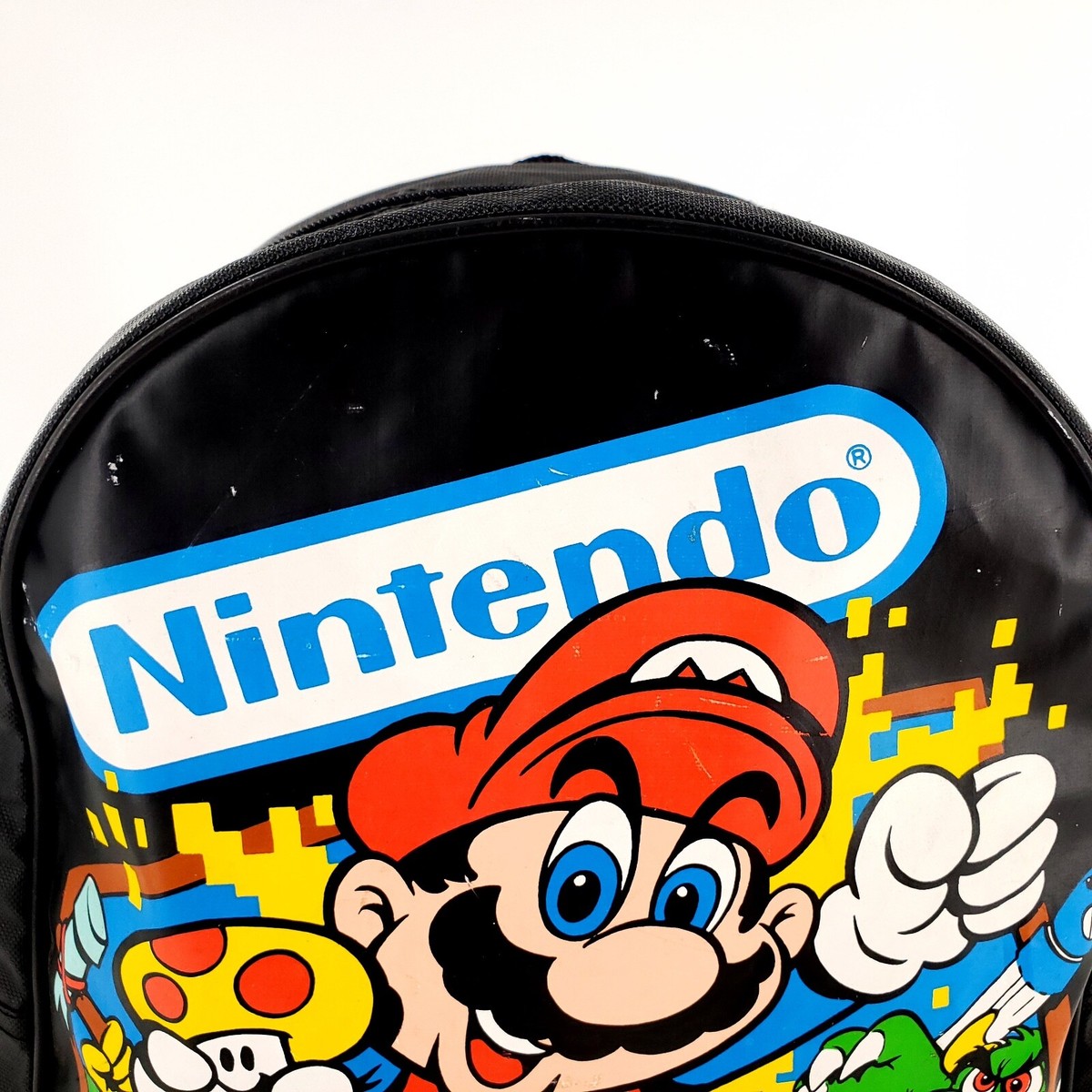Vintage 1988 Nintendo Of America Mario Backpack 10.5