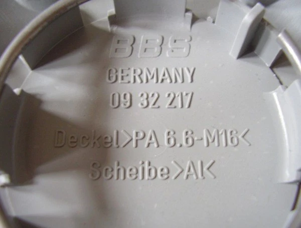 BBS RZ ORIGINAL NABENKAPPEN NABENKAPPE DECKEL 0932217 09.32.217 ***NEU*** - Bild 4 von 4