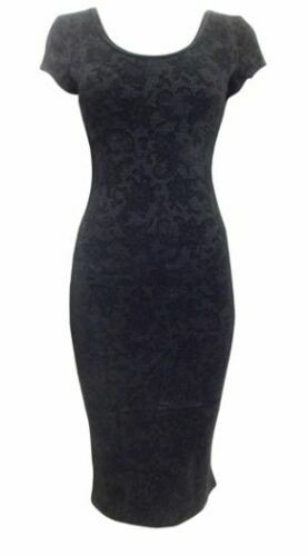 Dresses】Mame Kurogouchi Rib Jacquard Pedicel Knit Dress One Piece