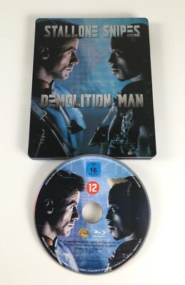 DEMOLITION MAN | Blu-ray | Steelbook | Sylvester Stallone | Wesley Snipes