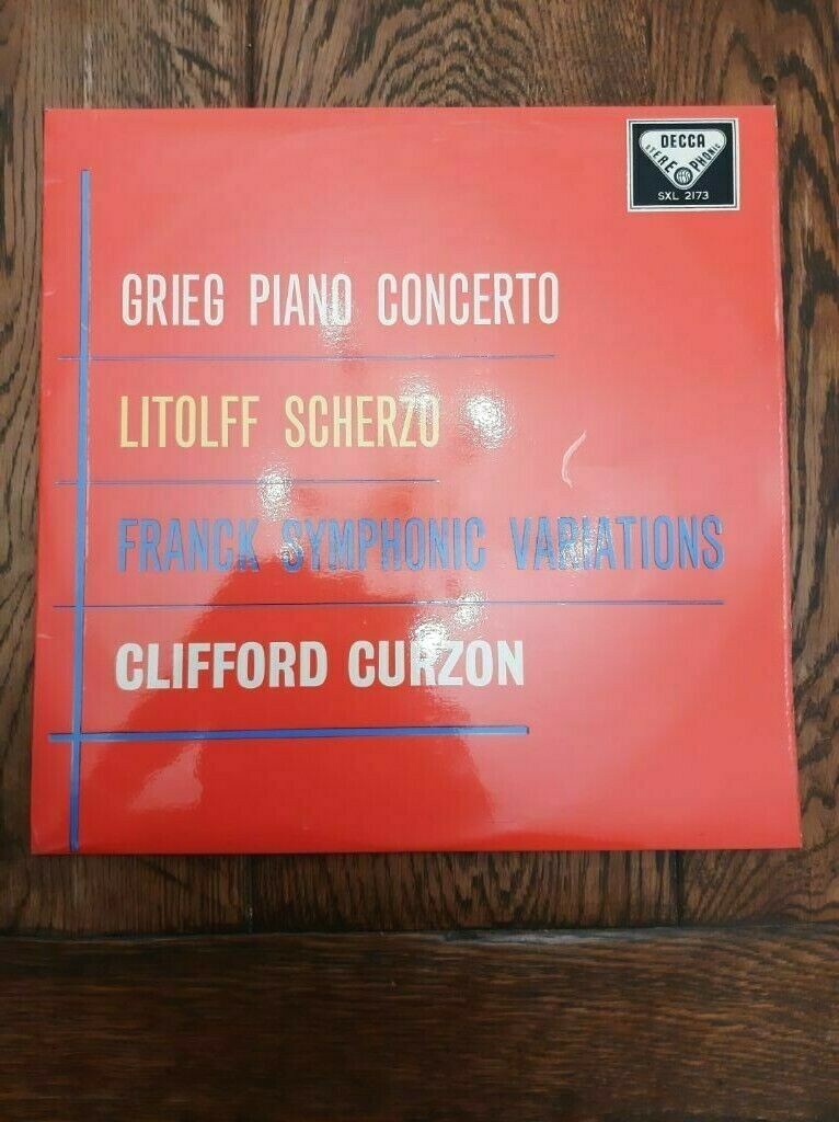 Clifford Curzon - Grieg Piano Concerto, Litolff ,Franck .ED2