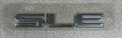 OEM 10-22 GMC TERRAIN SLE SIDE CHROME EMBLEM LOGO BADGE SYMBOL SIGN