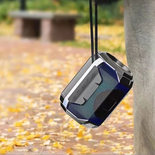 High Power RGB MINI Outdoor Subwoofer Luminous Speaker Soundbar Sound Box - Zdjęcie 7 z 17