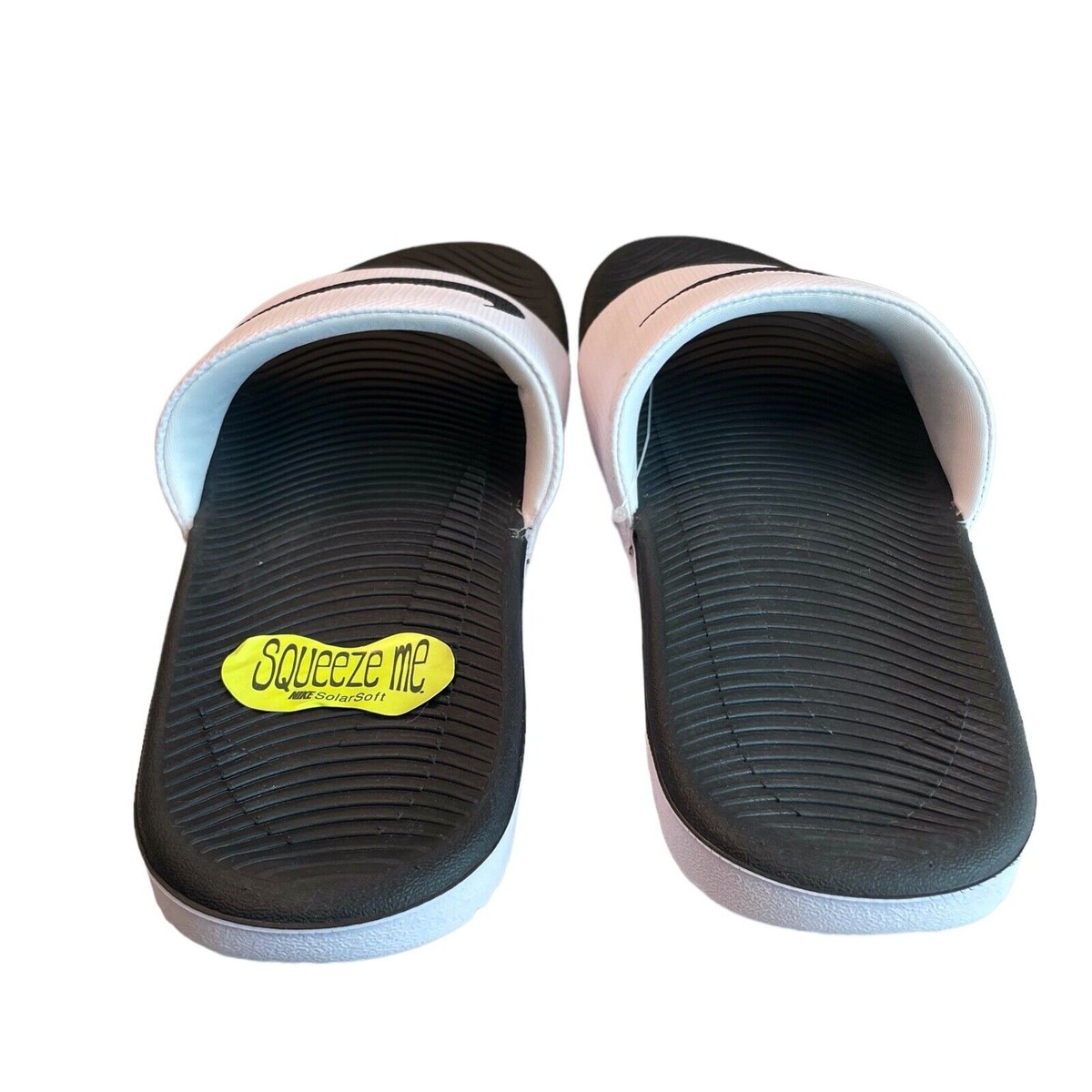Kid's Nike Kawa Slide White/Black (819352 100) | eBay