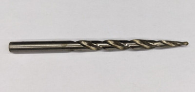 WL Fuller 1/4'' Taper Point Drill #14 Wood Screw HSS 20100250 USA - W.L. Fuller