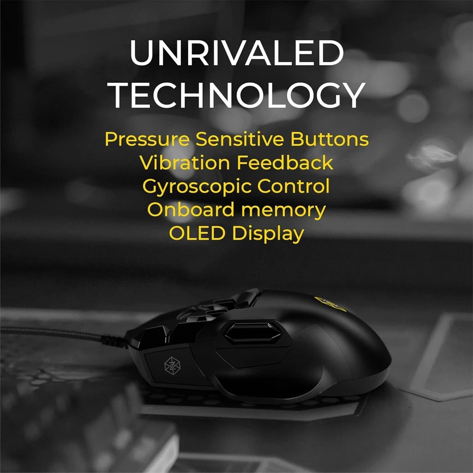 Swiftpoint Z –Programmierbare Gaming-Maus mit Gyro Druckempfindlichkeit Feedback - Bild 3 von 4