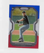2021 Prizm Baseball Jonathan Stiever Rookie #68 Red White Blue Prizm Chicago