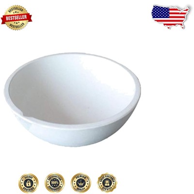High-Temperature Ceramic Bowl for Gold Silver Copper Casting - 5000g Capacity