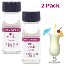  LorAnn Pina Colada SS Flavor, (.0125 fl oz.) 2 Pack