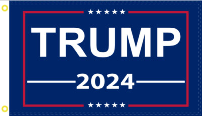 Trump 2024 flag 5X8 HUGE President Trump Flag Keep America Great MAGA USA SELLER