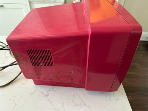 Atari SC1224 Vintage Color Monitor RED Parts Repair Modified READ DESCRIPTION - Picture 3 of 12
