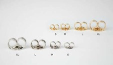 14k Yellow or White Gold Push Back Earring Butterfly Backing by PCs and Pairs  