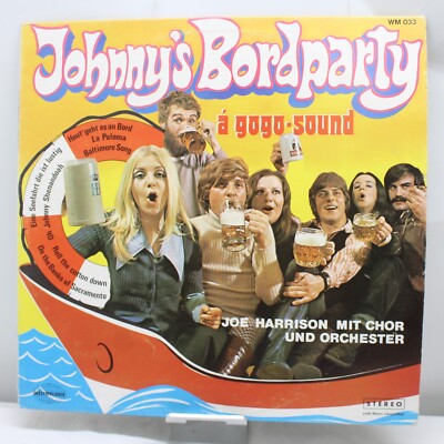 Johnny's Bordparty A Gogo-Sound Joe Harrison German Vinyl Record LP NM Album