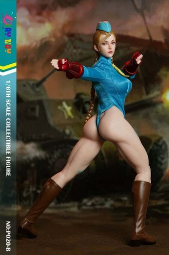 In-stock 1/6 Play Toys P020 Female Fighter Action Figure - Picture 13 of 17