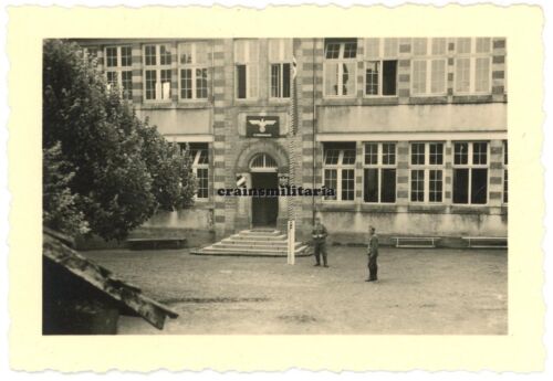 Orig. Foto 3.ID Schild Quartier in Schule COUCHES Saône Loire Frankreich 1940 - Bild 1 von 1