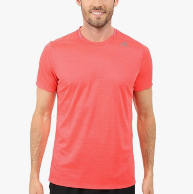 Adidas Men's Supernova Short Sleeve Tee, Shock Red, Medium