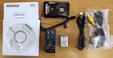 PENTAX OPTIO S1 DIGITAL CAMERA 14.0MP - BLACK - EXCELLENT USED