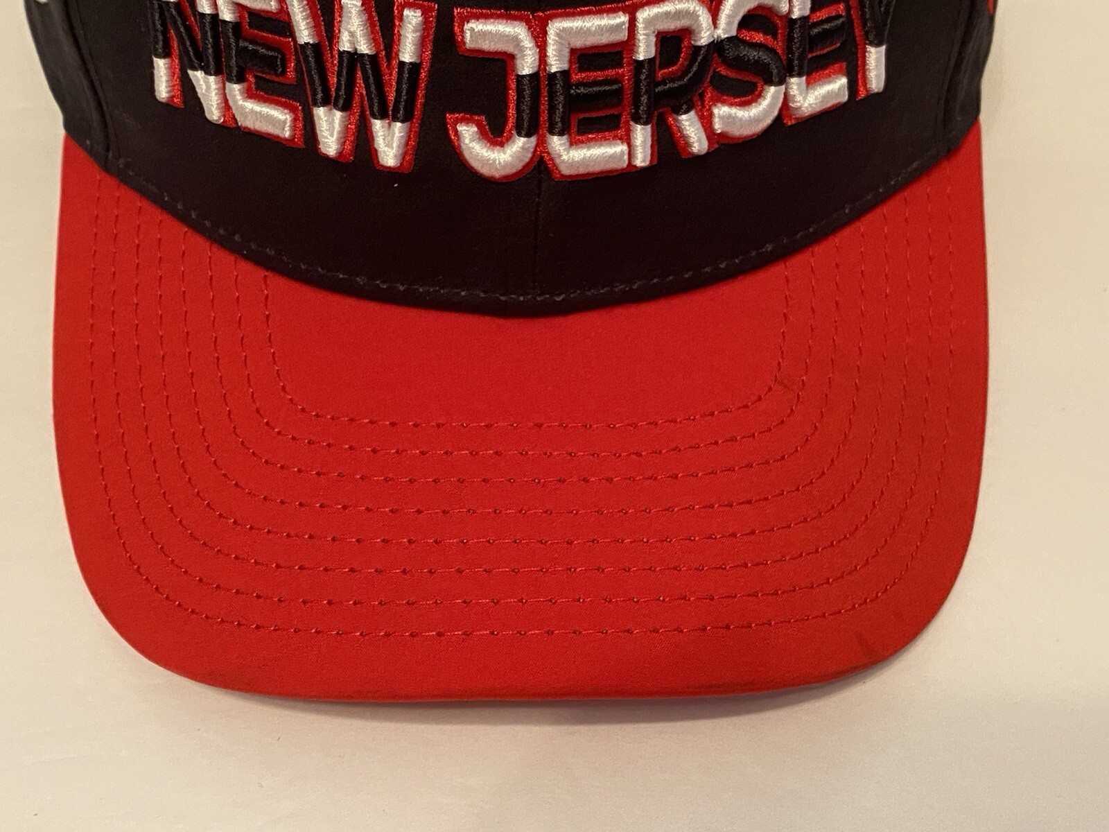 New Jersey Devils Black Red Adjustable Snapback H… - image 4