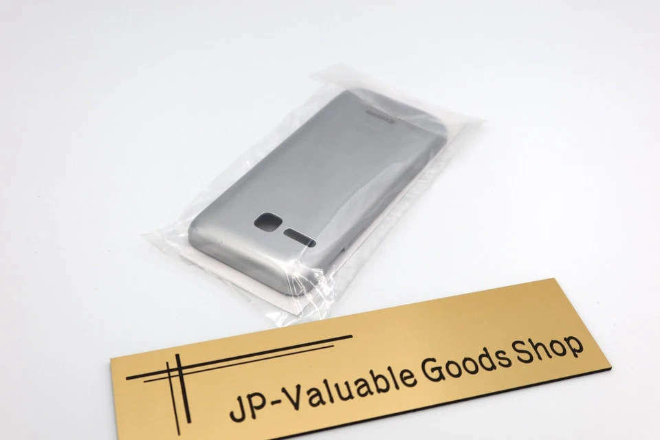 [NUEVO] KYOCERA 902KC 903KC DIGNO 3 Teléfono Batería Cubierta Estuche Trasero Solo Plateado JP Foto 3 de 3