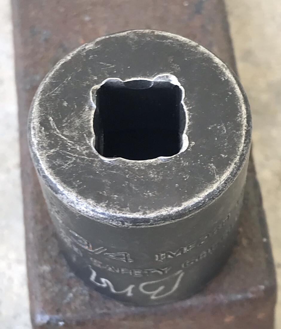 Snap On 3/4" Shallow 3/8" Drive 6 Point Impact Socket IMF240 USA  