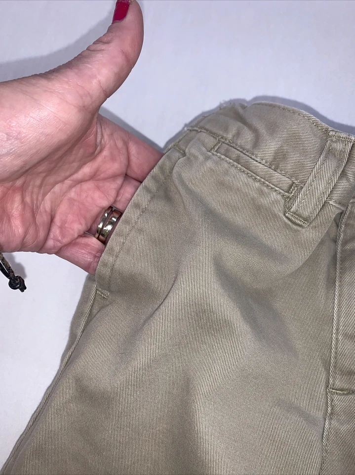 Pantalones Caqui Place Niños Bebé Niño Talla 18 Meses Beige Cintura Elástica Foto 3 de 4