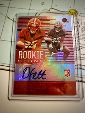 2021 Panini Illusions DEMETRIC FELTON RS-DF Rookie Signs Autograph