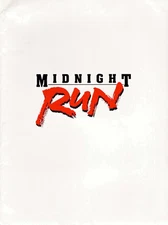 MIDNIGHT RUN Original 1988 Movie Press Kit - 6 Pics 42 Pages - Robert  De Niro