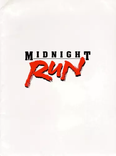 MIDNIGHT RUN Original 1988 Movie Press Kit - 6 Pics 42 Pages - Robert  De Niro