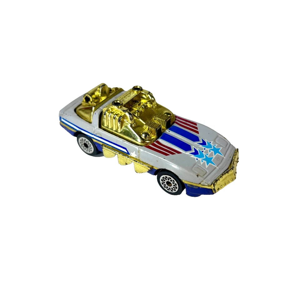 1983 Matchbox Road Blasters THUNDER GUNNER Chevy Corvette Battle Car - Image 2 of 4
