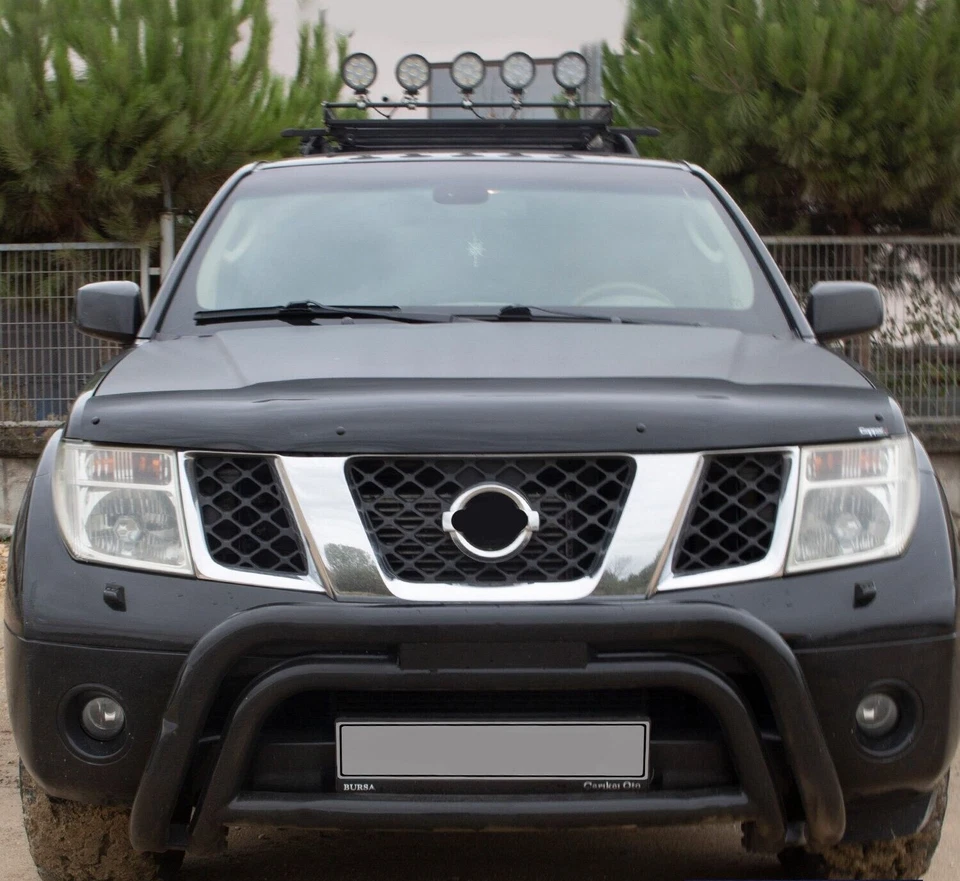 Hood Deflector | Bug Shield Compatible for Nissan Navara / Frontier 2006-2015 - Bild 4 von 4