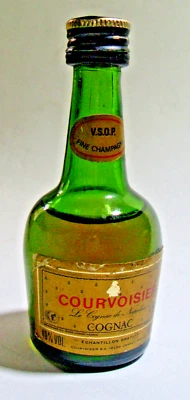 collection mignonette COGNAC COURVOISIER-mini bouteille FRANCE - Photo 1/4