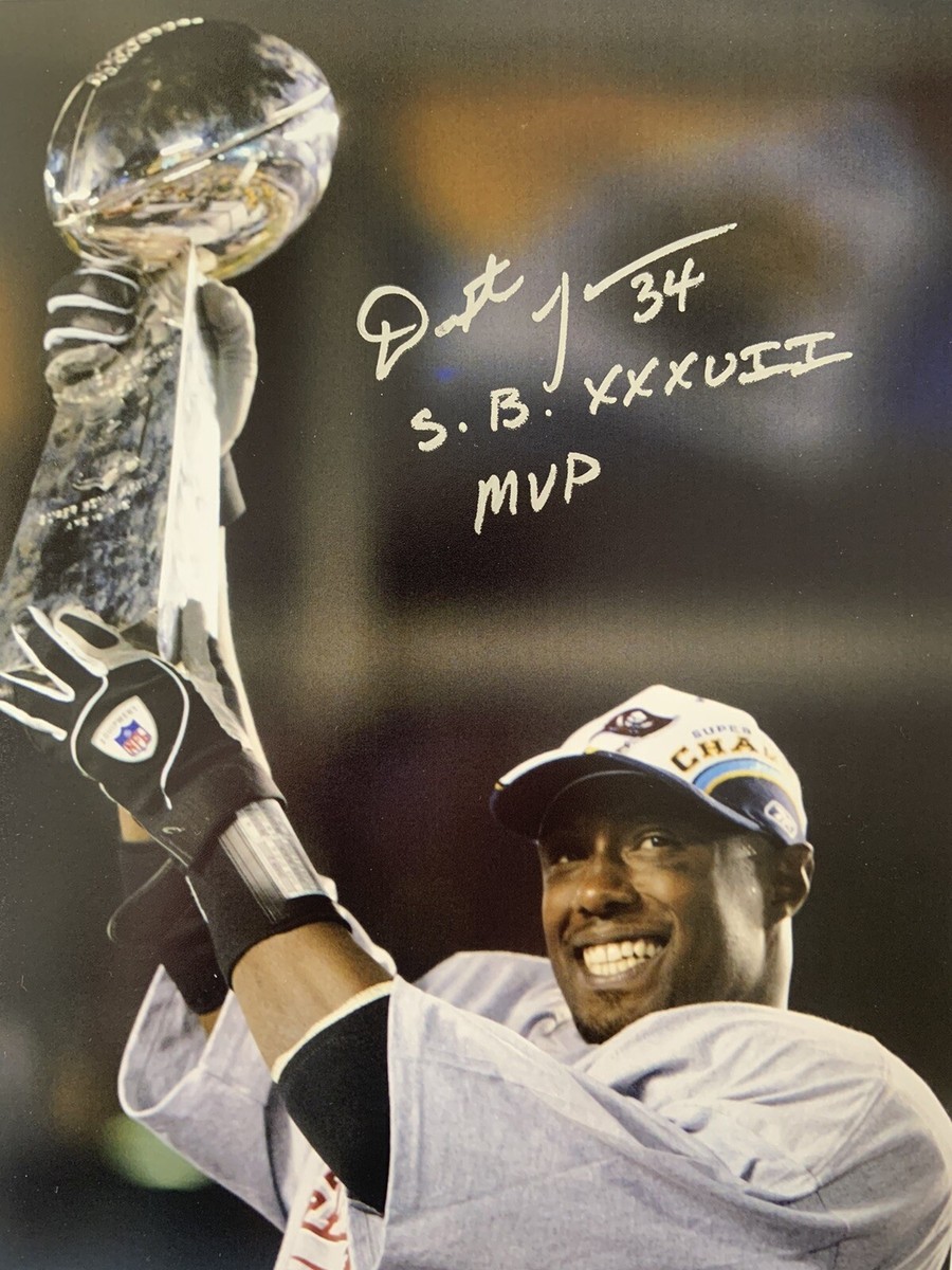 Dexter Jackson Super Bowl 37 MVP Tampa Bay Buccaneers Autographed