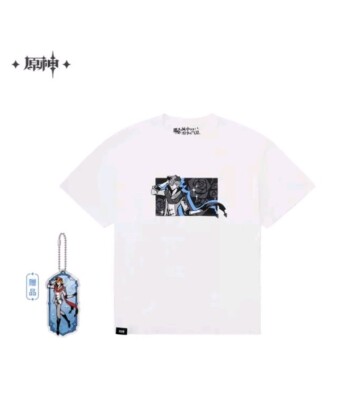 Childe Tartaglia Earthly Drama T-Shirt + Anhänger Official Genshin Impact Merch