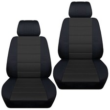 Front Set Car Seat Covers Fits 1996-2020 Toyota Rav4 Black-charcoal Front Set Car Seat Covers Fits 1996-2020 Toyota Rav4 Black-charcoal