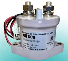 1PCS NEW FIT FOR SCII EVL250-HADF-20 12-24VDC 250A High Voltage DC Relay