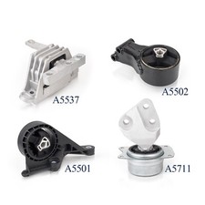 4X Engine Motor + Transmission Mount fit 2012-2013 Buick LaCrosse l4 2.4L