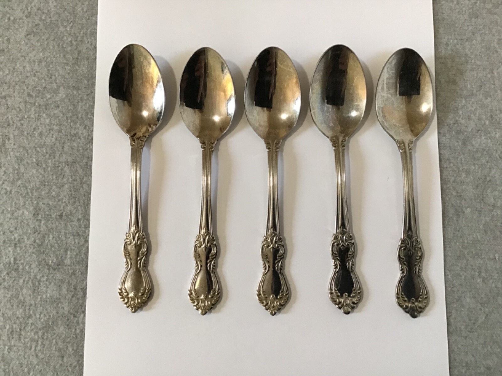 Reed & Barton MARLBOROUGH Stainless Heritage Mint Silverware Spoon 12