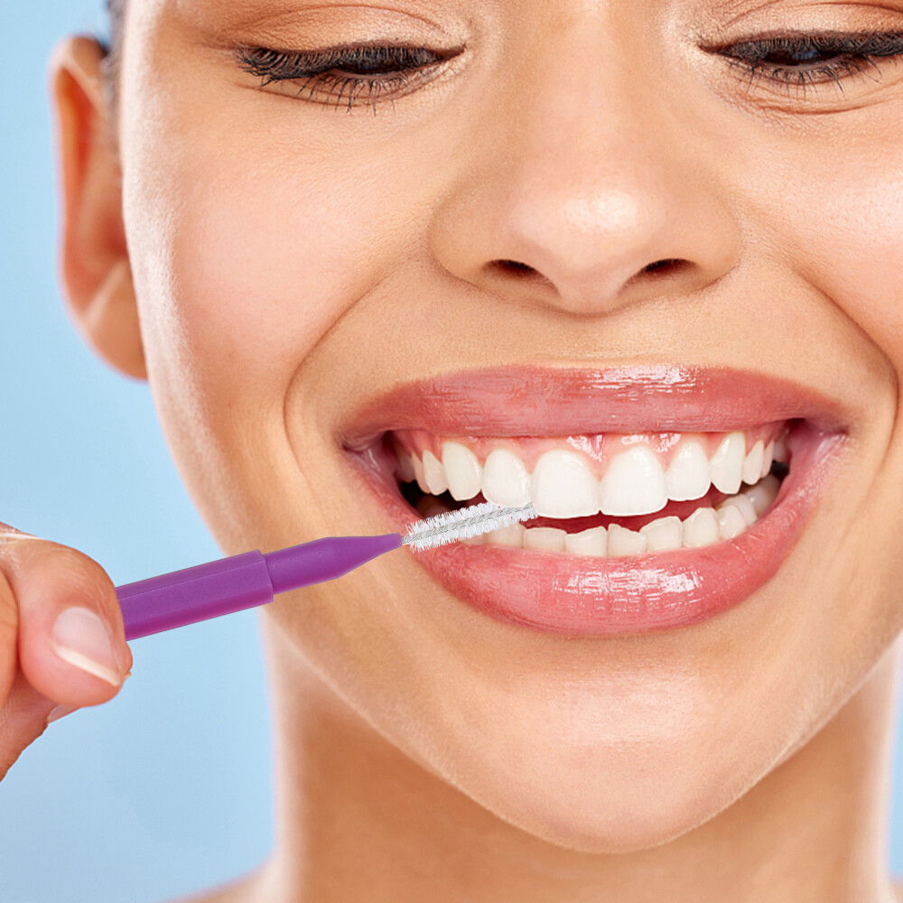 Oral Care MustHave 100 Interdental Brushes for Braces & Bridges eBay