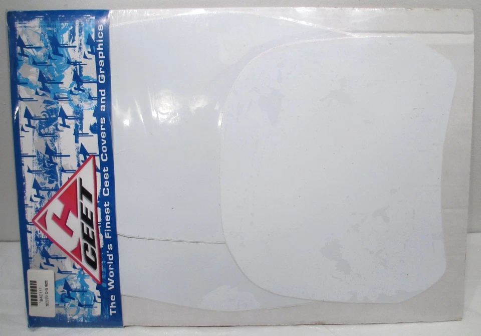 02-04 Yamaha YZ125 YZ250 Ceet White Background Decal Sticker Set Kit BAC111 NOS - Image 3 of 4